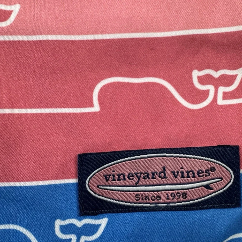 Vineyard Vines Chappy Lined Trunks Whaleline Mens Swimtrunks Size M NWT